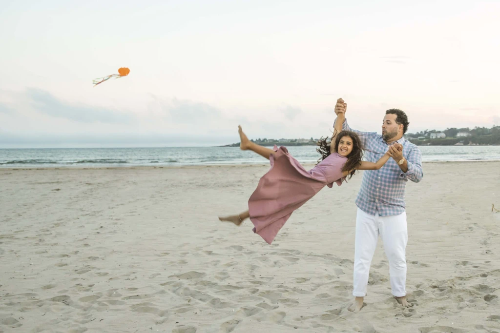 The George Family: a family session at the beach