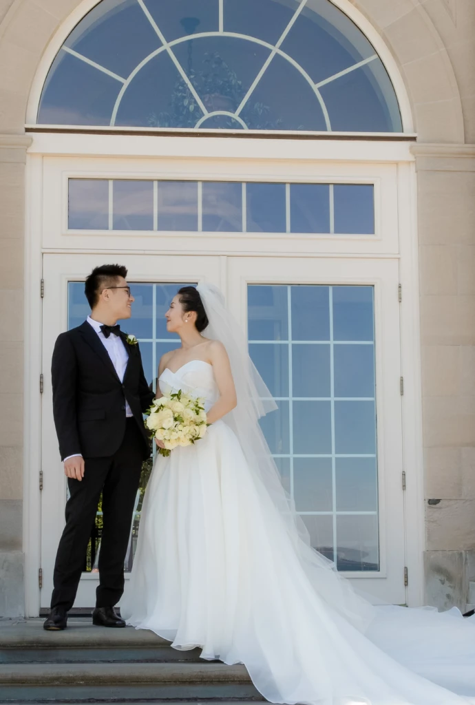 Xiaohan & Xuanzi: Aldrich Mansion wedding in Warwick, Rhode Island