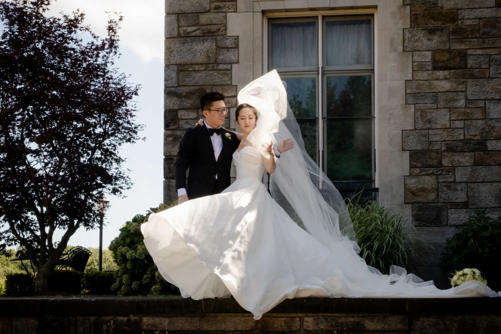 Xiaohan & Xuanzi: Aldrich Mansion wedding in Warwick, Rhode Island