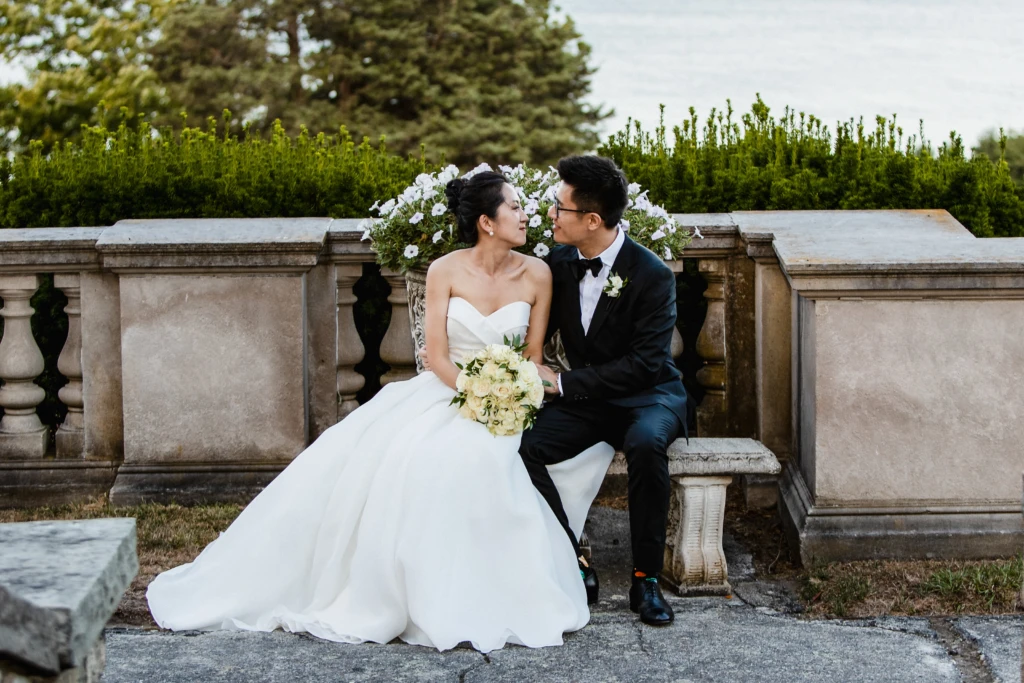 Xiaohan & Xuanzi: Aldrich Mansion wedding in Warwick, Rhode Island